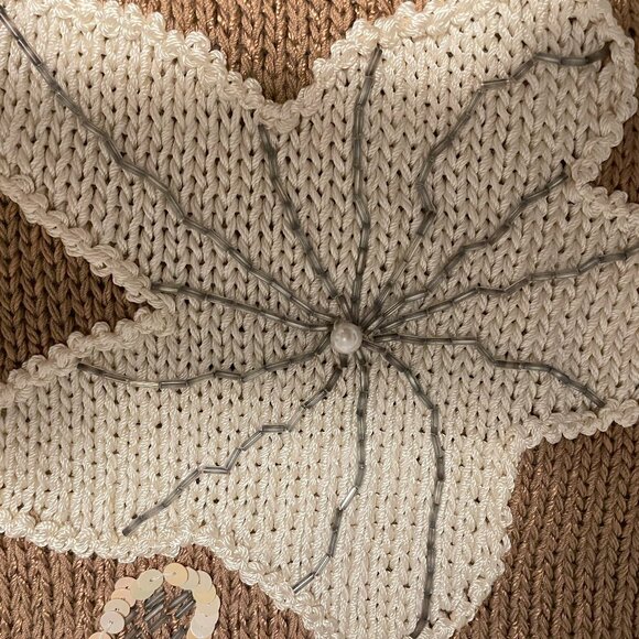 VINTAGE BEADED SWEATER - Picture 3 of 5